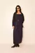 VESTIDO VISCOSE LONGO MARROM - HELENA RIBEIRO