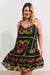Vestido Estampado Lenço Borboleta Plus Size na internet