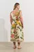 Vestido Estampado Jardim Pincelado Plus Size Off White na internet