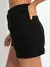 Short Mom Preto - HELENA RIBEIRO