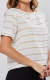 T-Shirt Vicose Bombinhas Bege - HELENA RIBEIRO