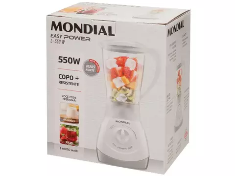 LIQUIDIFICADOR MONDIAL 550W