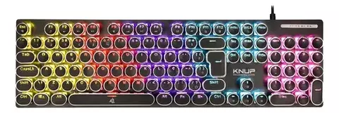 TECLADO MECANICO KNUP KP-TE142