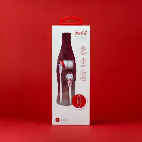 FONE DE OUVIDO COCA-COLA IWILL EASY 2104