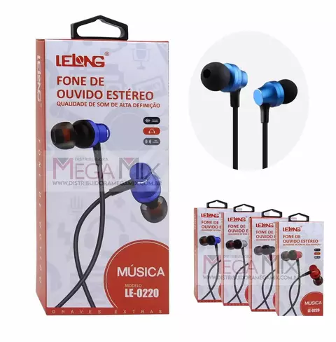 FONE DE OUVIDO LELONG LE-0220