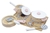 Kit de Panelas com Cooktop e Utensílios Rosa