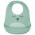 Babador de silicone com pega migalhas Gumy verde