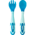 Kit Talher Flexível e Termossensível Azul - Ninita | Loja infantil