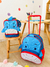 Mochila carrinho + lancheira Tubarão (média)