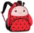 Mochila Joaninha de costas