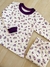 Pijama Flor Roxa