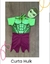 Fantasia Hulk curta