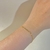 PULSERA CHATA | ACERO DORADO 18CM 2MM