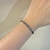 PULSERA REGULABLE HILO NEGRO | STEPH