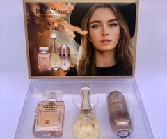 KIT COCO CHANEL + JADORE + 212 VIP ROSE DREAM BRAND 25ML
