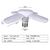 Lâmpada LED Dobrável E27 Parafuso de 4 Folhas Lâmpada de 4 Folhas 28W Mini L?