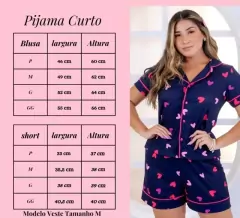 Pijama Americano - Nuvem