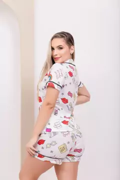 Pijama Americano - Boca&TapaOlho&ArcoÍris - comprar online