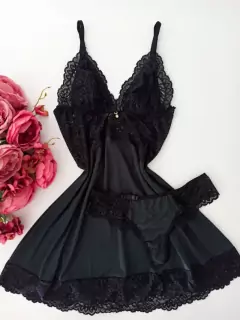 Camisola Black - Lustful Lingerie