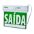 Placa de Sinalização de Saída de Emergência Dupla Face PSA 225 - Intelbras