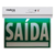 Placa de Sinalização de Saída de Emergência Dupla Face PSA 225 - Intelbras - Offshore Bahia
