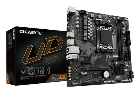 MB GIGABYTE AM5 A620M H DDR5 BOX M-ATX - A620M H