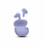 Fone de Ouvido AIWA AWS-EB-04-P Bluetooth Eardbud IPX4 ANC 26 Horas de Bateria - Roxo - Mundo Tech