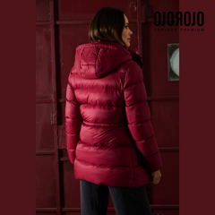 Campera Puffer Ojo Rojo Ambar - tienda online