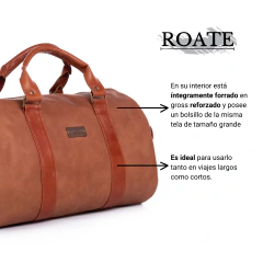 BOLSO ROATE RAGNAR CUERO LEGITIMO - GRANACA