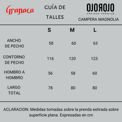 Campera Ojo Rojo Mujer Puffer Magnolia - comprar online