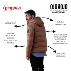 Imagen de Campera Ojo Rojo Hombre WIN