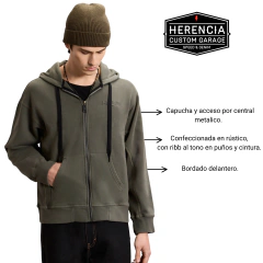 CAMPERA HERENCIA GARAGE HCG ALGODON - comprar online