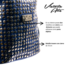 Mochila Argentina Victoria Ates Cuero Legitimo - tienda online