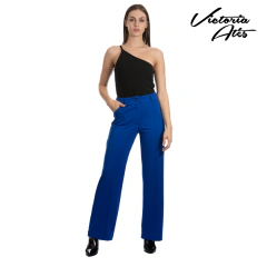 PANTALON VICTORIA ATES WENGEN SASTRERO CREPE - comprar online