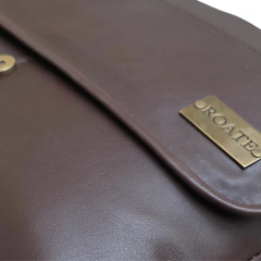 MORRAL ROATE OLAF CUERO LEGÍTIMO PORTA NOTEBOOK HOMBRE - comprar online