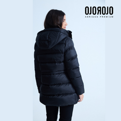 Campera Puffer Ojo Rojo Ambar - GRANACA