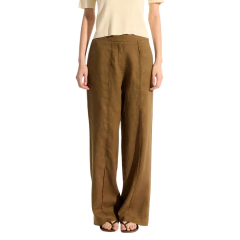 PANTALON PORTSAID CHILL OUT RUSTICO LINO WIDE LEG - comprar online
