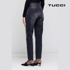 Pantalon Jean Tucci Frances Black Shine