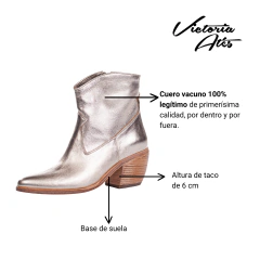 BOTA VICTORIA ATÉS ELBRUS TEXANA CORTA en internet