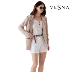 BLAZER VESNA CODA LINO RAYADO