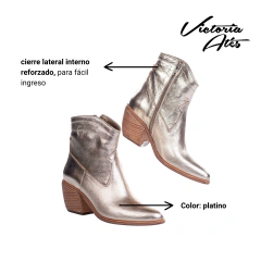 BOTA VICTORIA ATÉS ELBRUS TEXANA CORTA - comprar online