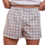 Boxer #5001 - Estampado a cuadros - POLO SUR