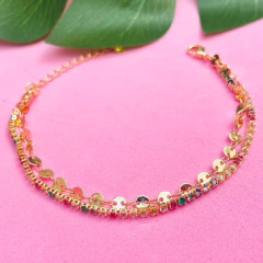PULSEIRA OURO DUPLA
