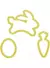 Kit cortador coelho 2 - comprar online