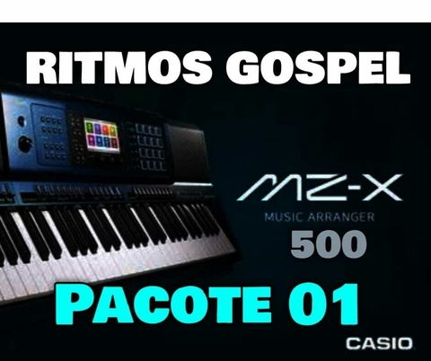 PACOTE DE RITMOS CASIO MZX300 / MZX500
