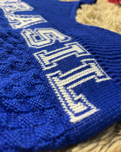 Cropped Tricot Brasil na internet