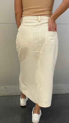 SAIA MIDI SARJA OFF WHITE - Tinda
