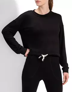 BLACK STRIP HOODIE - comprar online