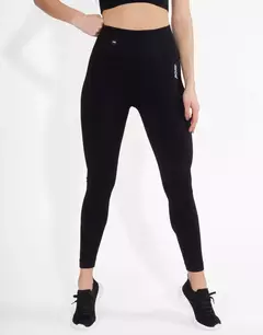 CALZA SEAMLESS BASIC SOLID BLACK en internet