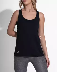 MUSCULOSA BLACK ATLTA
